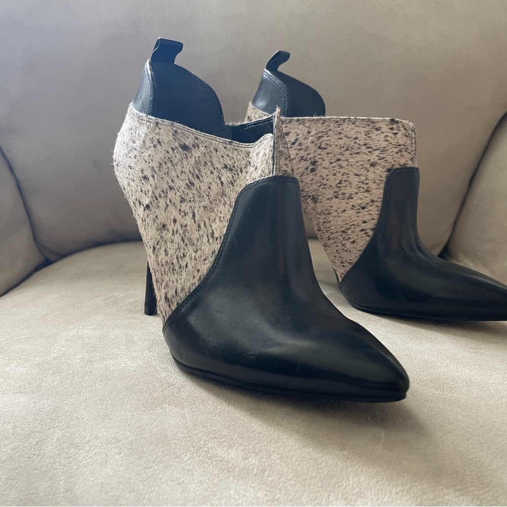 Enzo Anglioni color block ankle boot